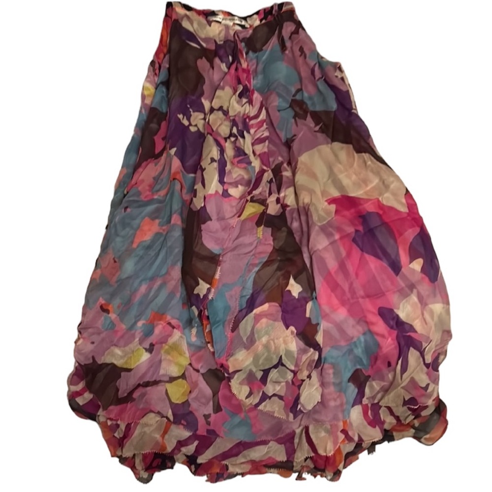 Diane Von Furstenberg silk handkerchief dress - Picture 1 of 6
